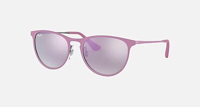 ERIKA CLASSIC Sunglasses in Transparent Light Brown and