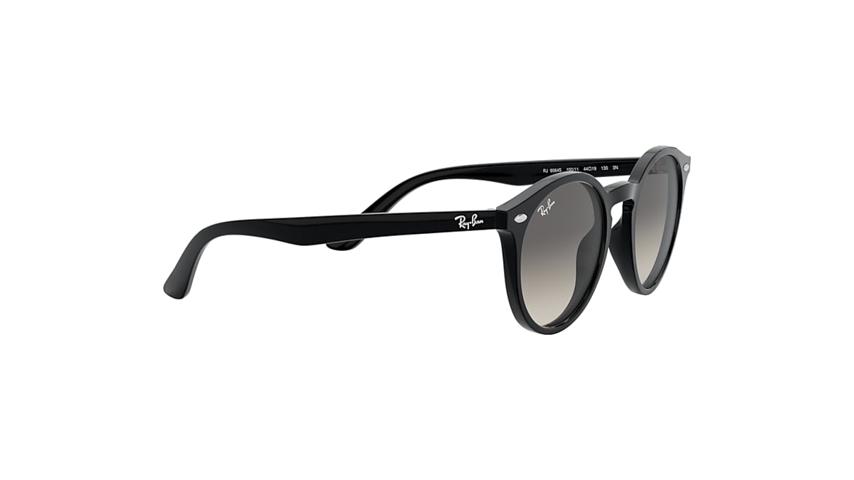 RB9064S KIDS Sunglasses in Black and Light Grey/Dark Grey