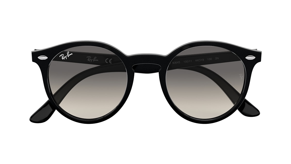 RB9064S KIDS Sunglasses in Black and Light Grey/Dark Grey