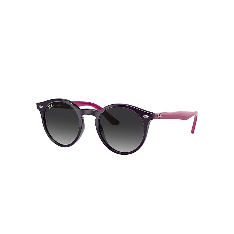 Ray-Ban Rb9064s Kids Sunglasses Fuxia Frame Grey Lenses 44-19