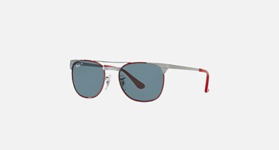 RB9540S KIDS Sunglasses in Gunmetal and Polar Red - RB9540S | Ray
