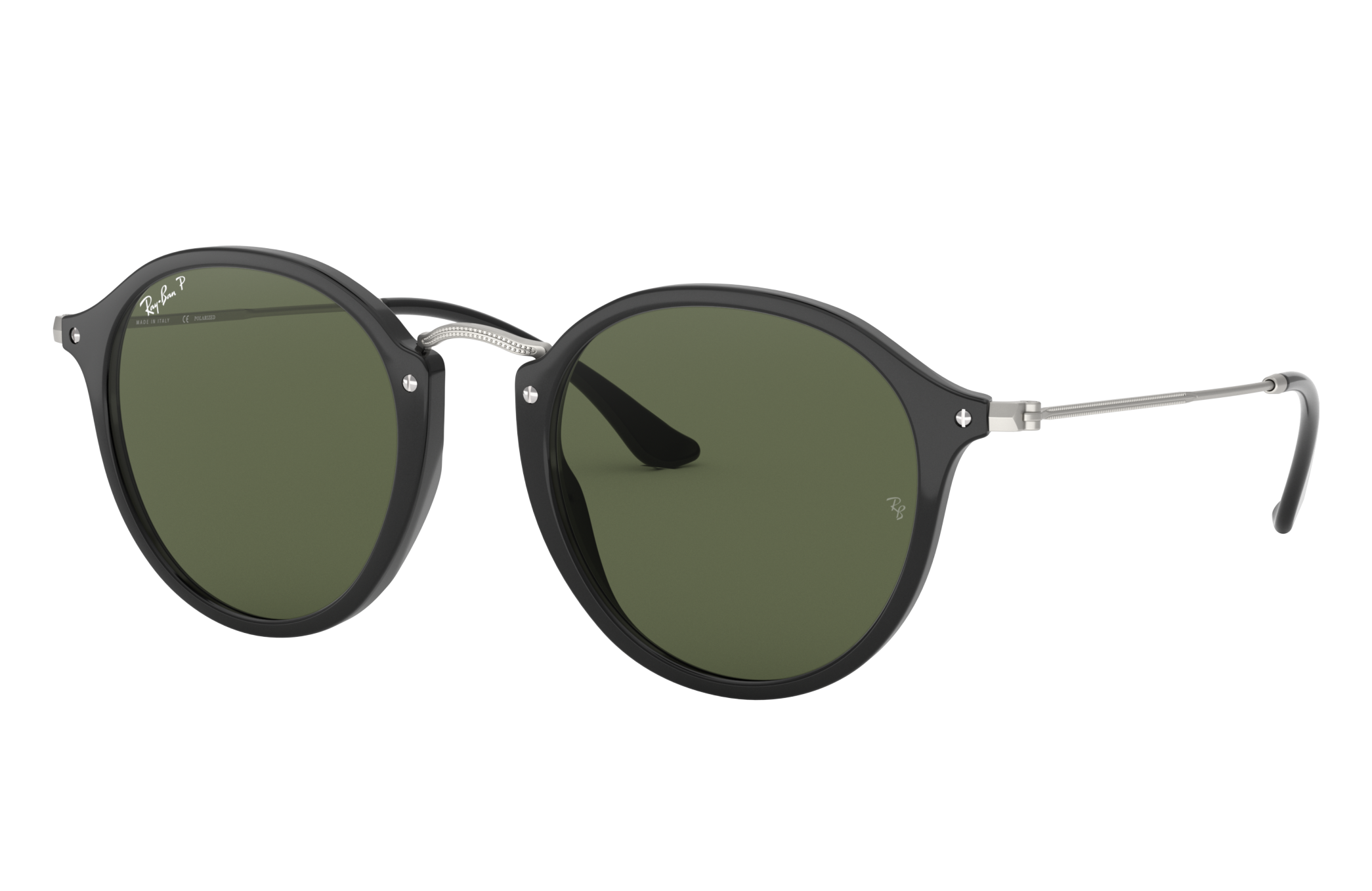 green polarized sunglasses ray ban
