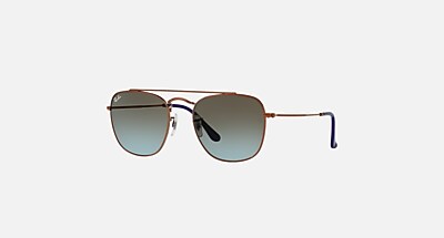 RB3557 Sunglasses in Bronze-Copper and Green Gradient (51-20