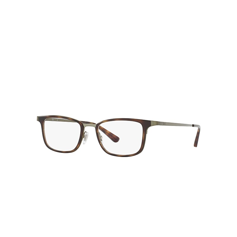 Ray-Ban Rb6373m Eyeglasses Green Frame Clear Lenses Polarized 52-20