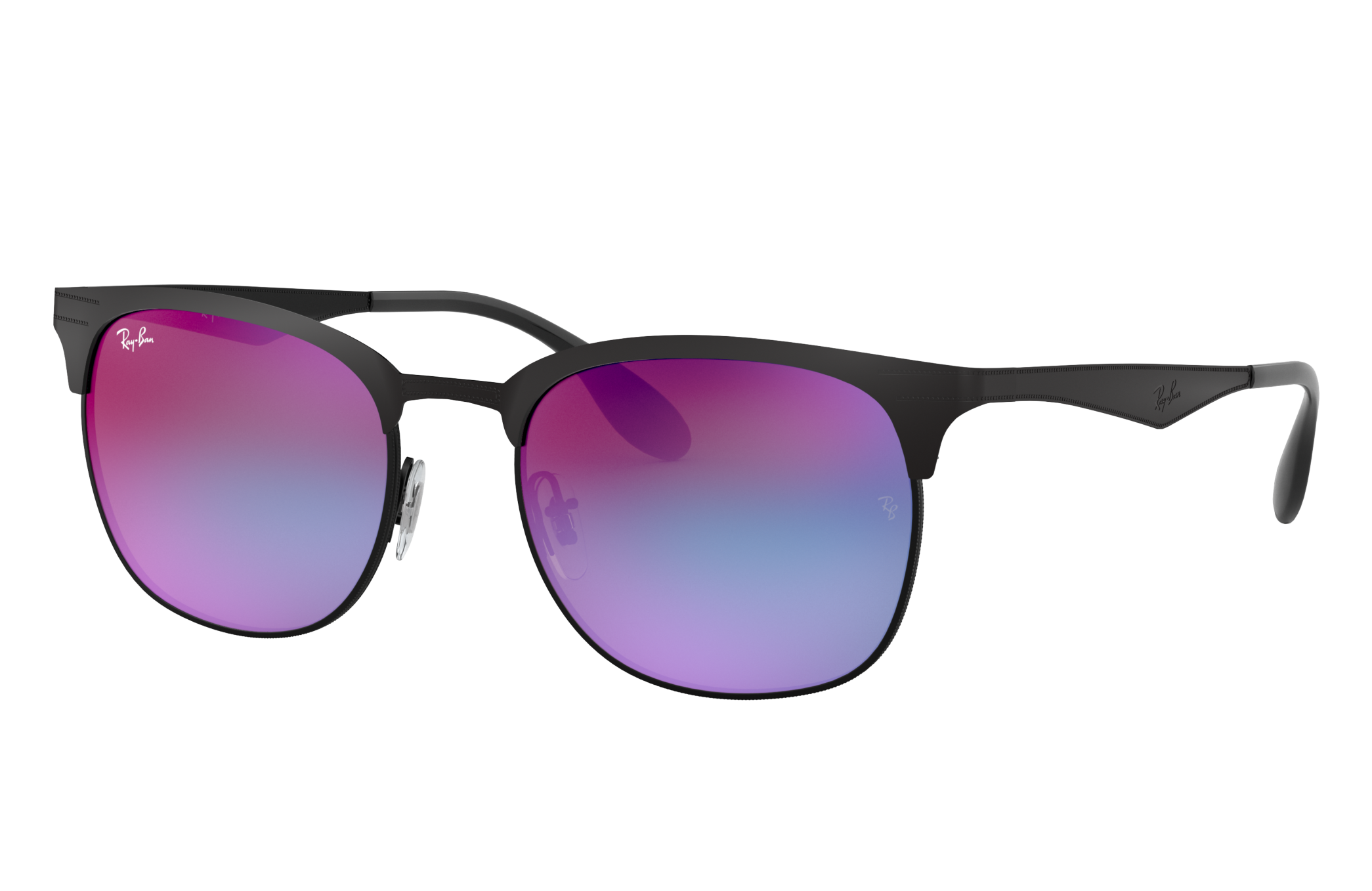 Rb3538 Sunglasses in Black and Blue/Violet | Ray-Ban®