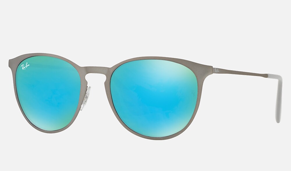 ERIKA METAL Sunglasses in Gunmetal and Green Mirror - RB3539 | Ray