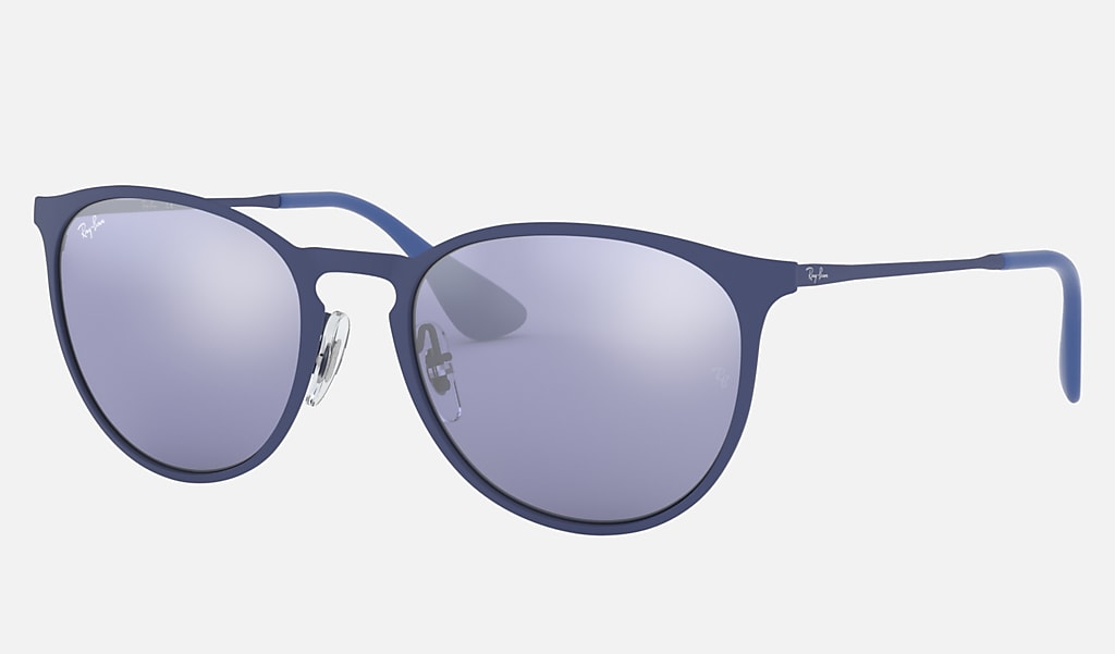 Hoorzitting laser Alternatief voorstel Erika Metal Sunglasses in Blue and Grey | Ray-Ban®