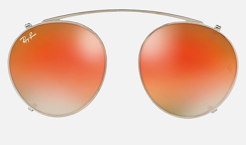 Ray ban round orange hot sale