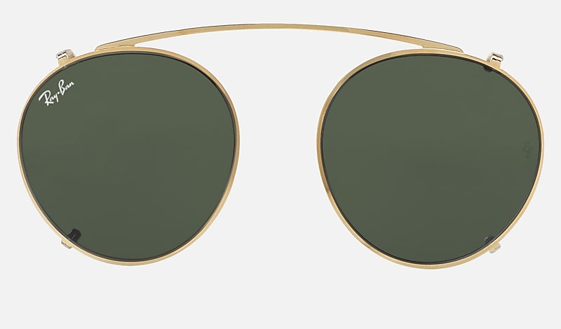 Ray-Ban ROUND CLIP-ON Gold - RB2447C |