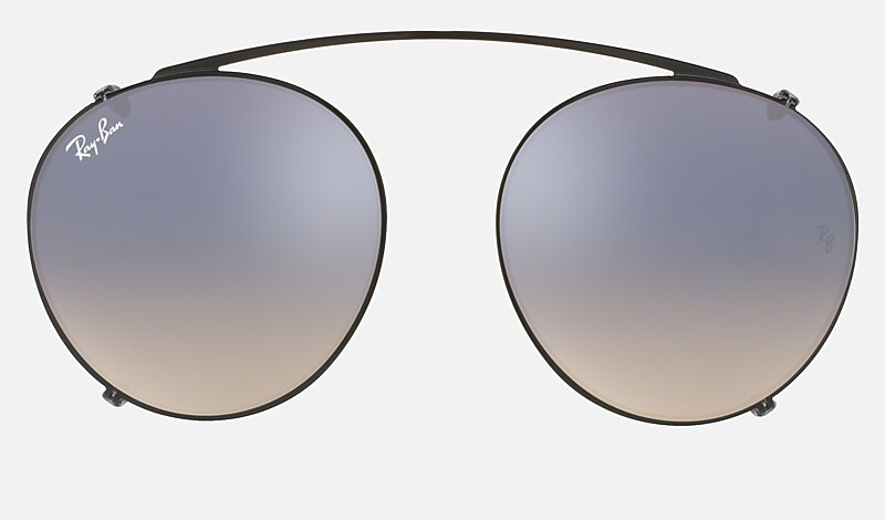 Round fleck clip 2025 on ray ban