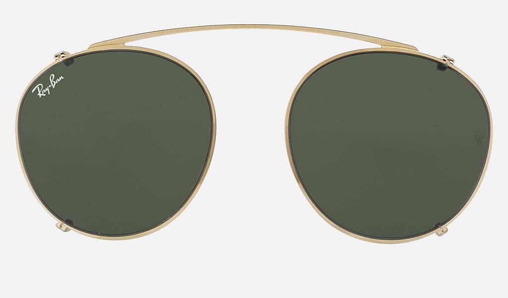 Pennenvriend vreugde Excentriek Ray-Ban RB2180 CLIP-ON Gold| Ray-Ban® USA