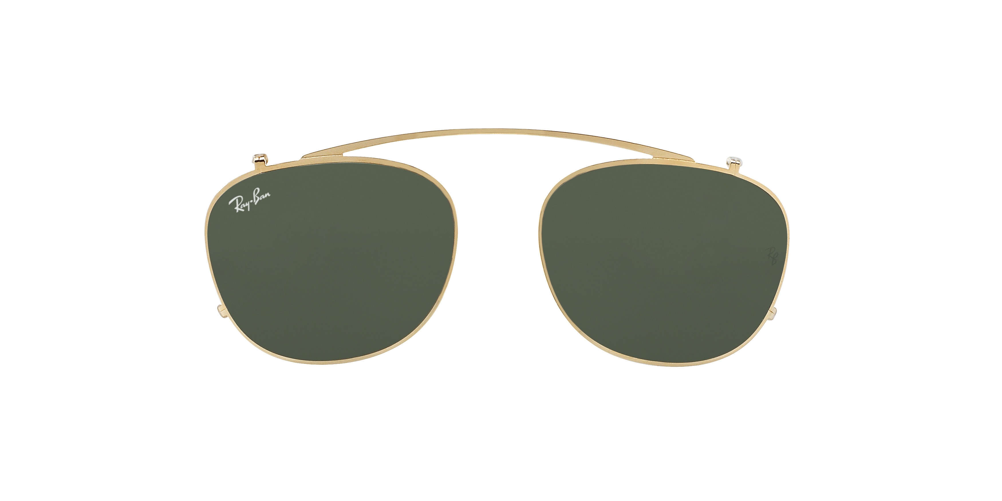 Ray-Ban RB6317 Clip-on Gold| Ray-Ban 