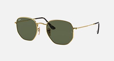 HEXAGONAL FLAT LENSES Sunglasses in Copper and Pink  display picture 1