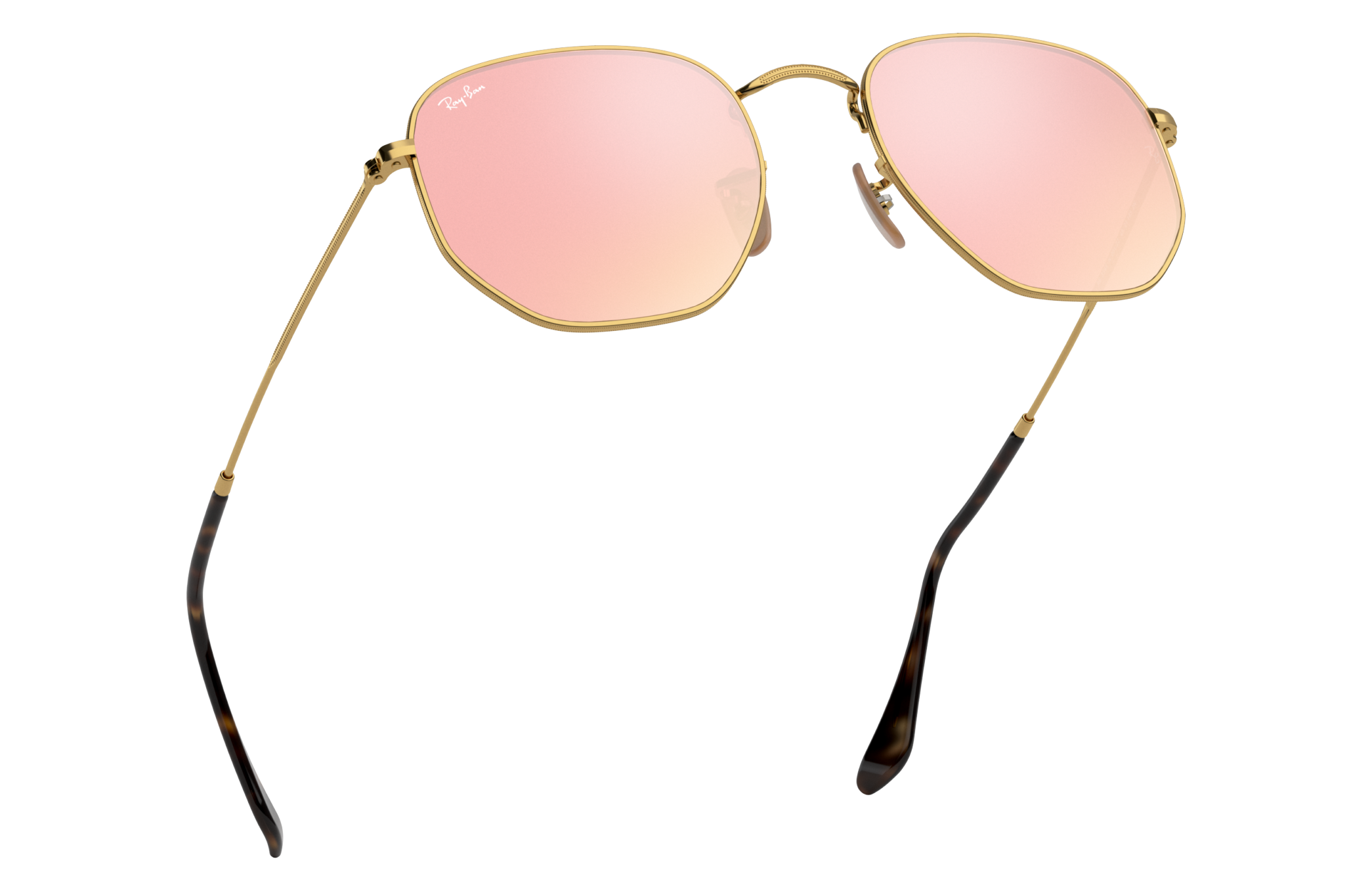 Hexagonal Flat Lenses Sunglasses in 