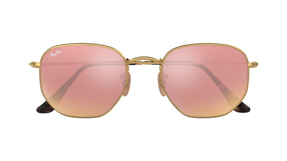 HEXAGONAL FLAT LENSES in and Copper | Ray-Ban® US
