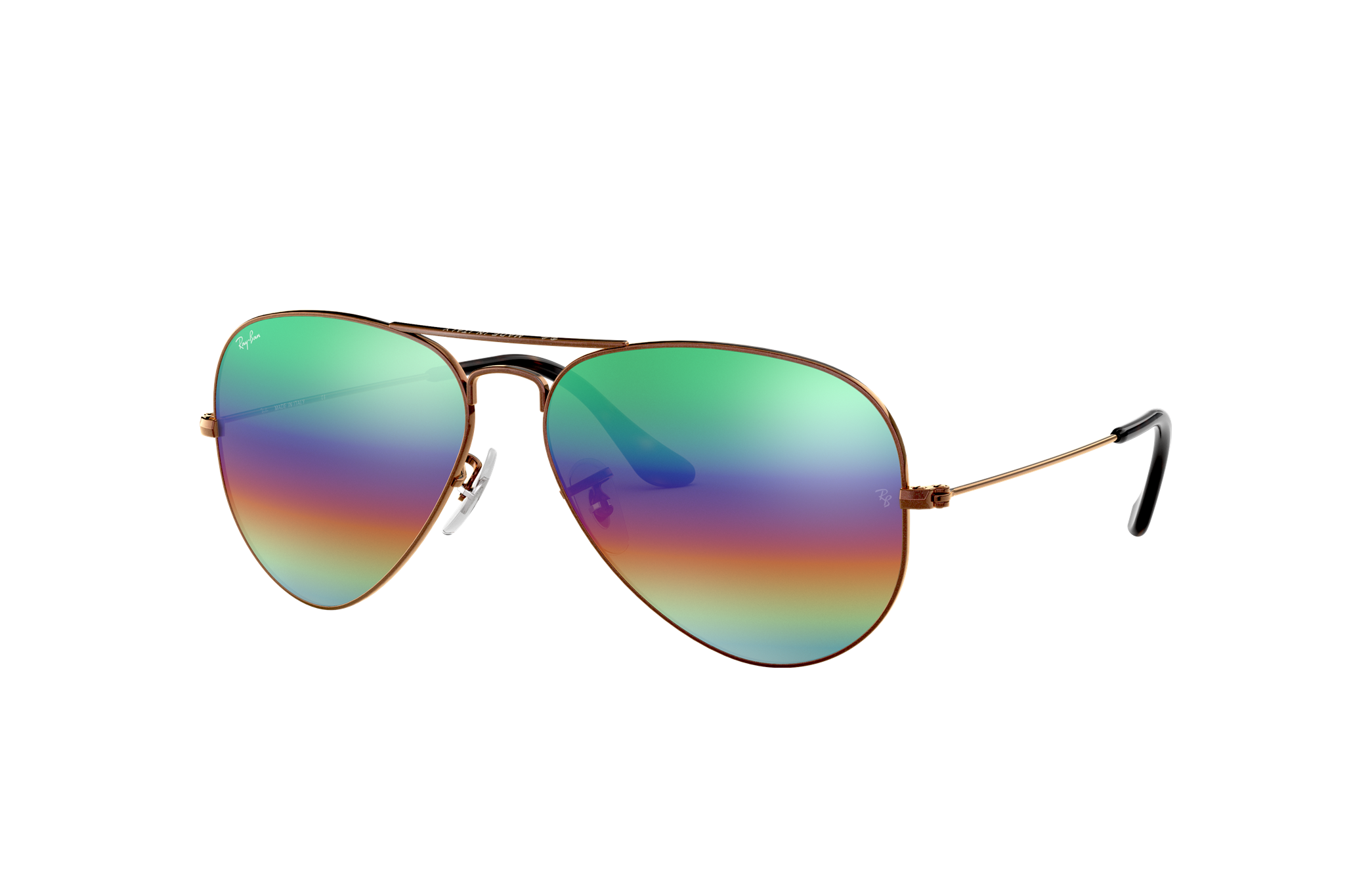 ray ban rainbow aviators