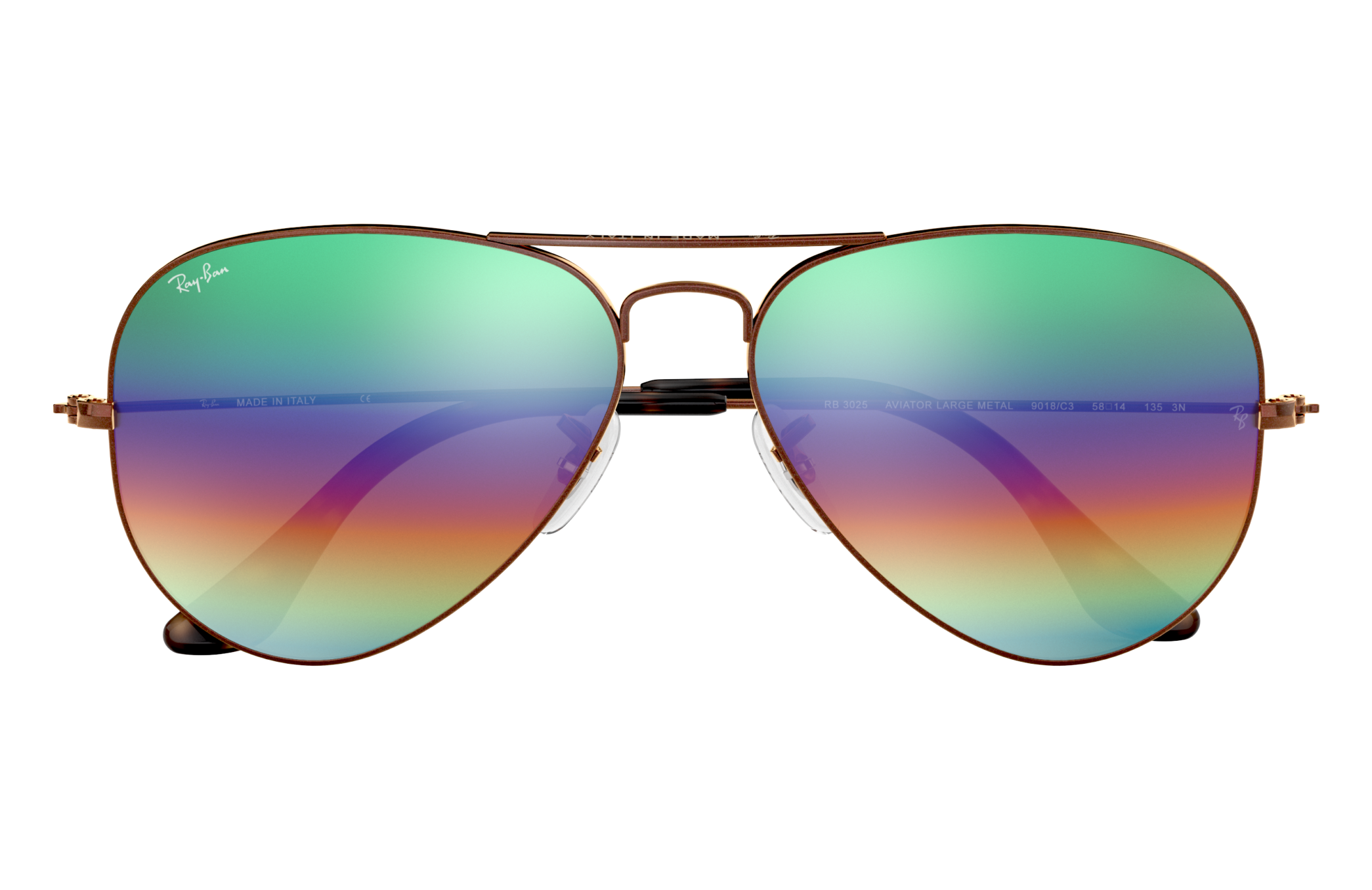 ray ban rainbow mirrored sunglasses