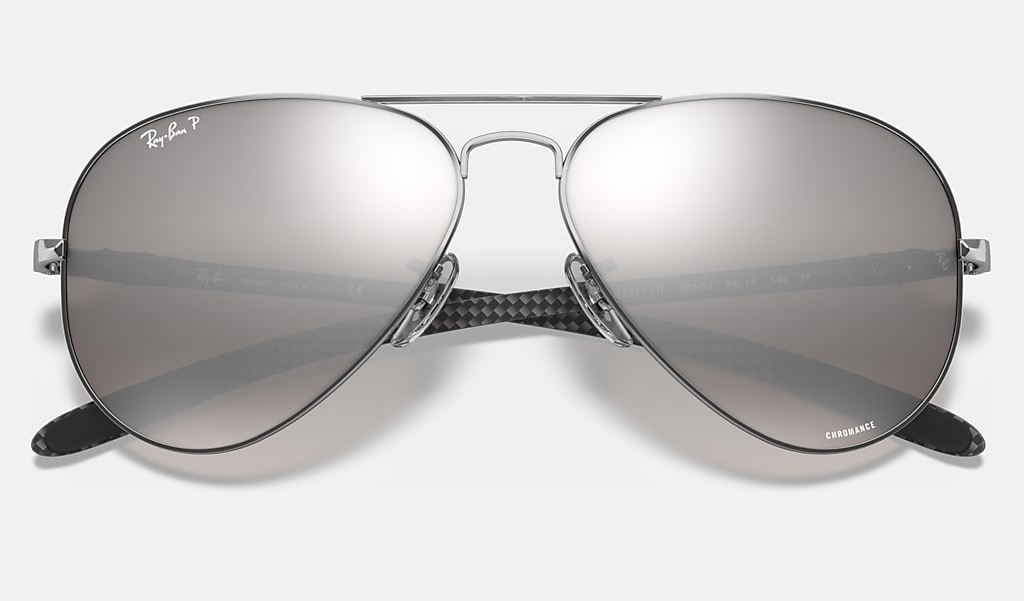 Consider adverb Refrain Rb8317ch Chromance Sunglasses in Silver and Silver Chromance | Ray-Ban®