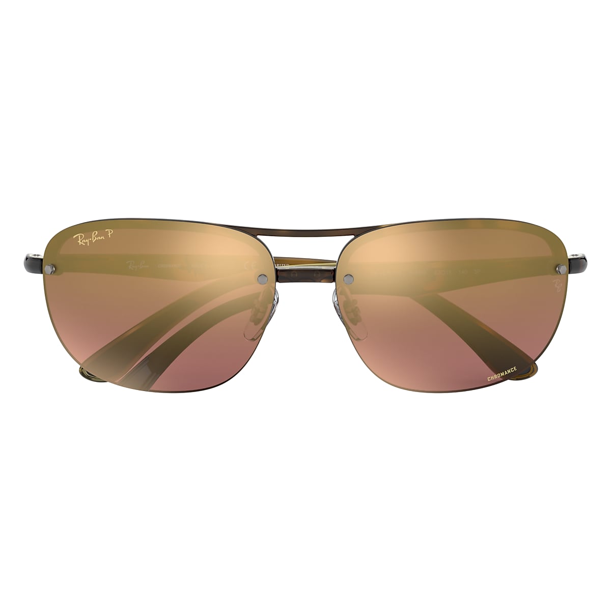 RB4275CH CHROMANCE Sunglasses in Havana Claro and Violeta