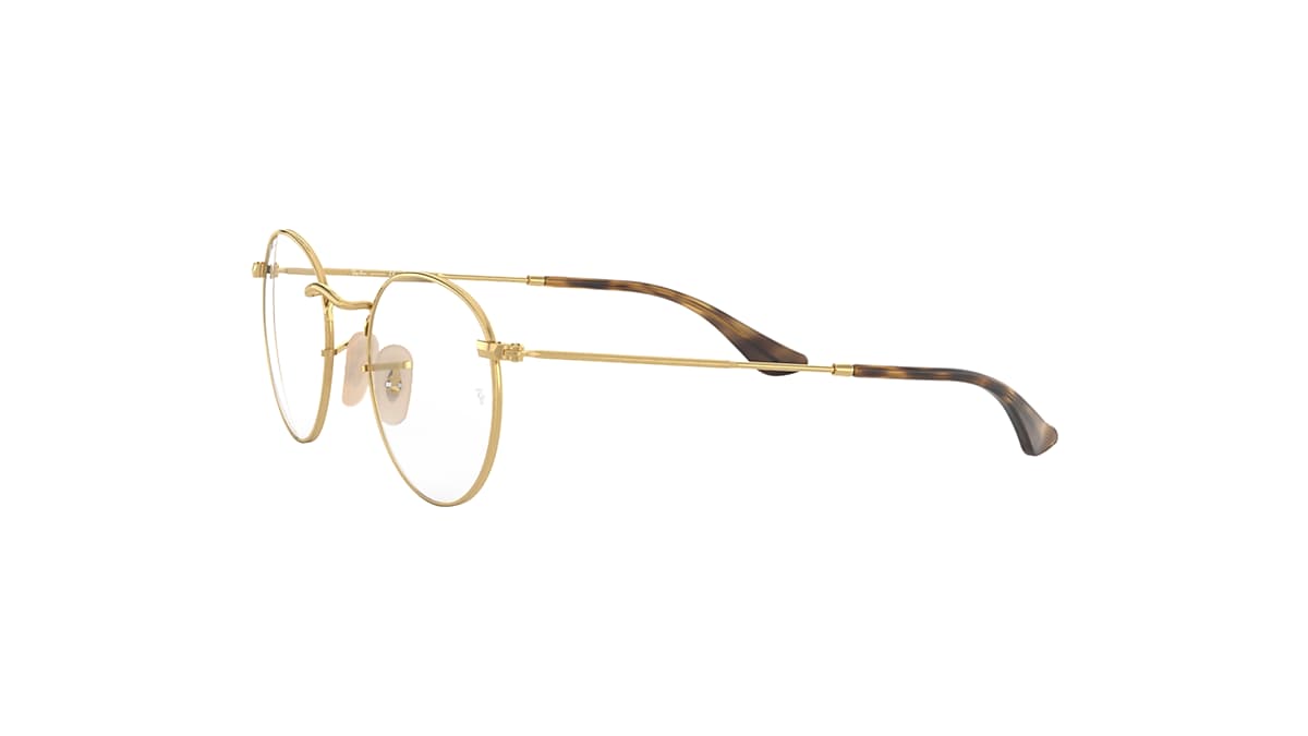 Medisch wangedrag Slink Kapel Round Metal Optics Eyeglasses with Gold Frame | Ray-Ban®