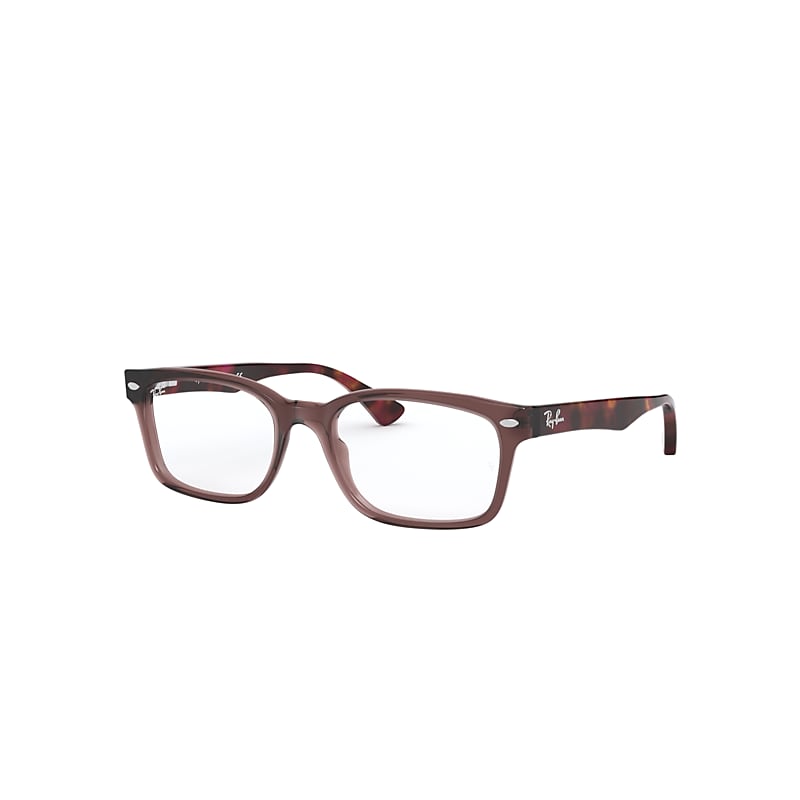 Ray-Ban Rb5286 Optics Eyeglasses Violet Frame Clear Lenses Polarized 51-18