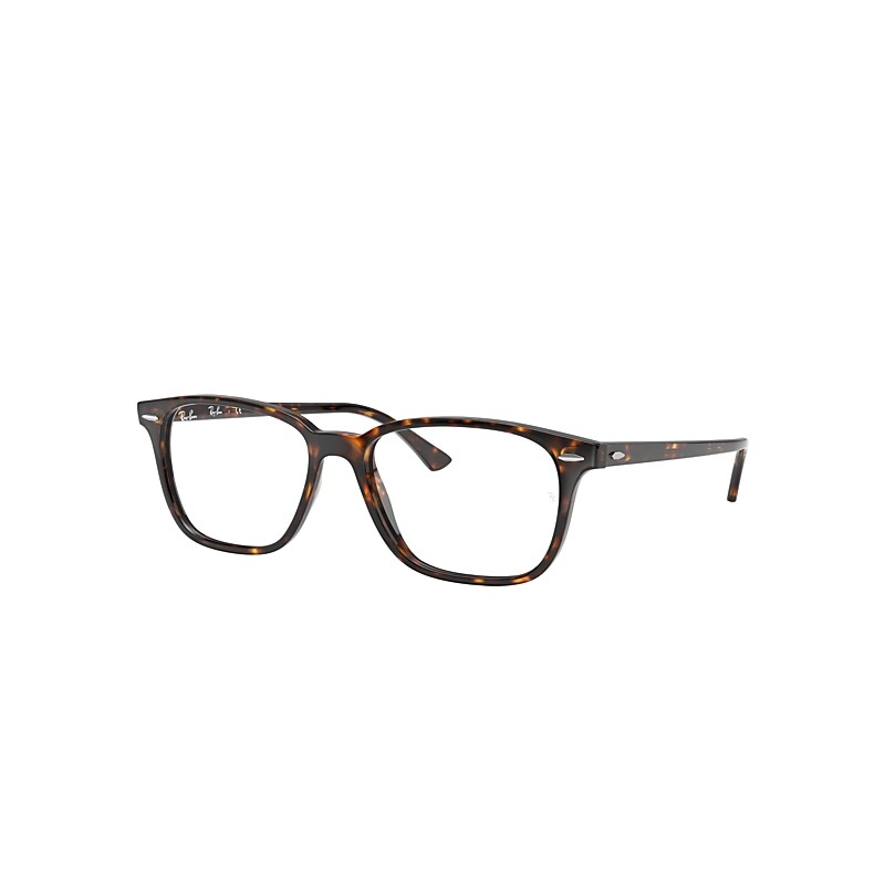Ray-Ban Rb7119 Eyeglasses Tortoise Frame Clear Lenses Polarized 55-17
