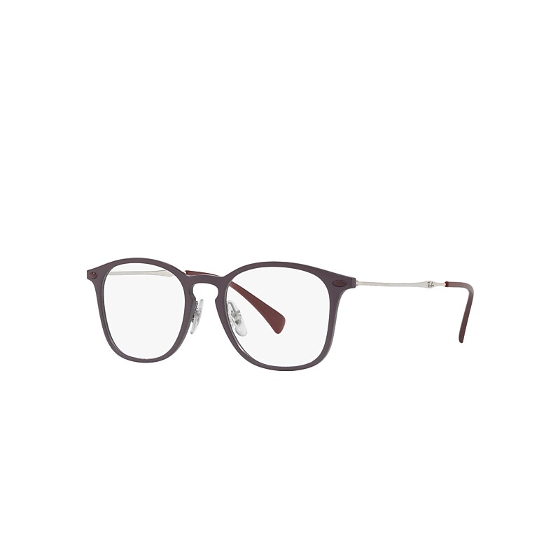 Ray-Ban Rb8954 Eyeglasses Silver Frame Clear Lenses Polarized 50-18
