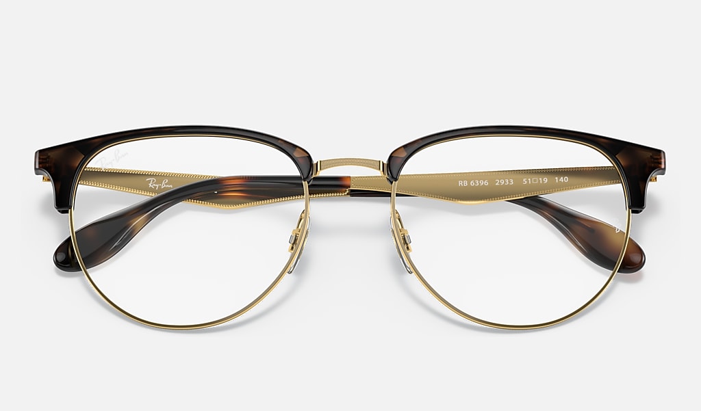 Rb6396 Optics Eyeglasses with Gold Frame | Ray-Ban®