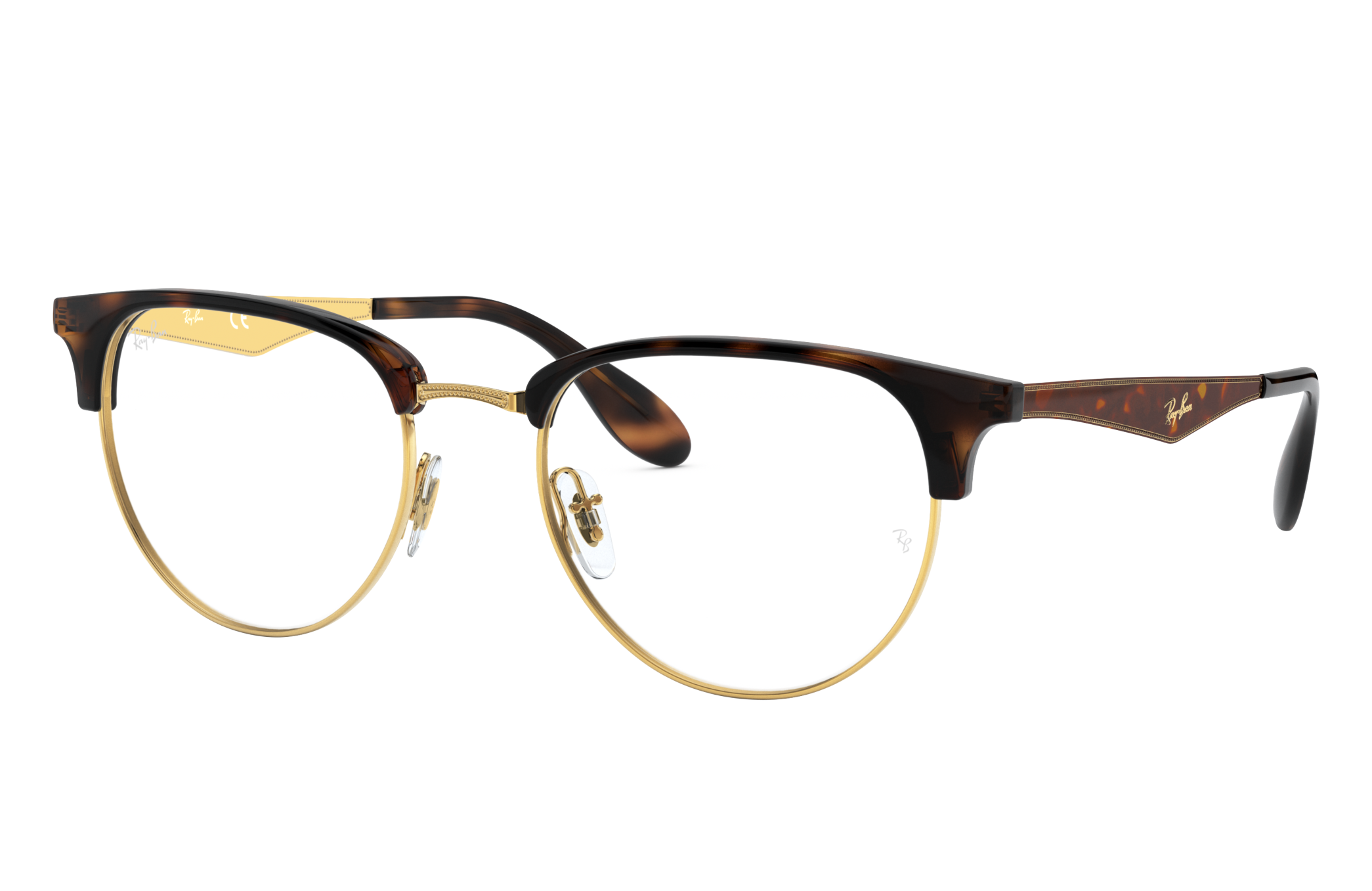 Rb6396 Optics Eyeglasses with Gold Frame | Ray-Ban®