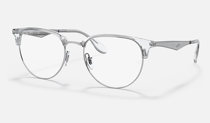 Ray ban silver cheap frame glasses