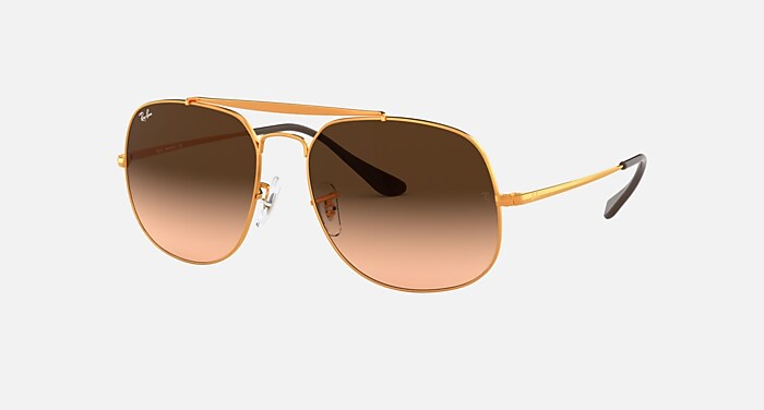 RB3603 Sunglasses in Gunmetal and Brown Gradient (56-14) - RB3603