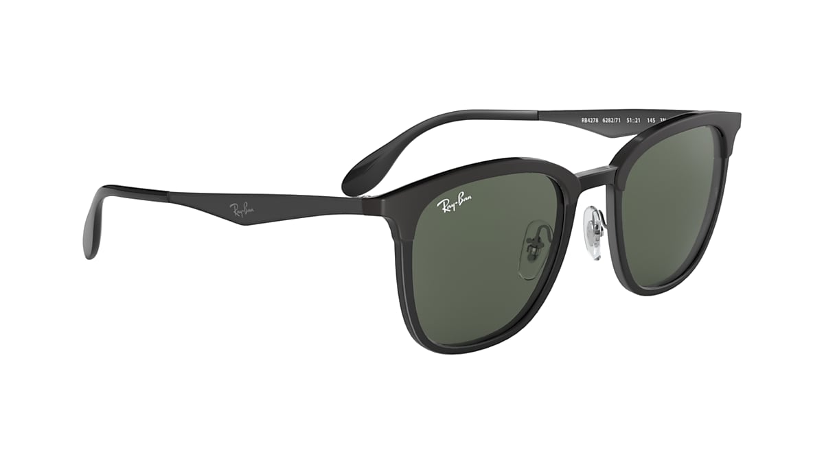 レイバン公式ストア】 Ray-Ban® RB4278 サングラス | ブラック X グリーン - RB4278