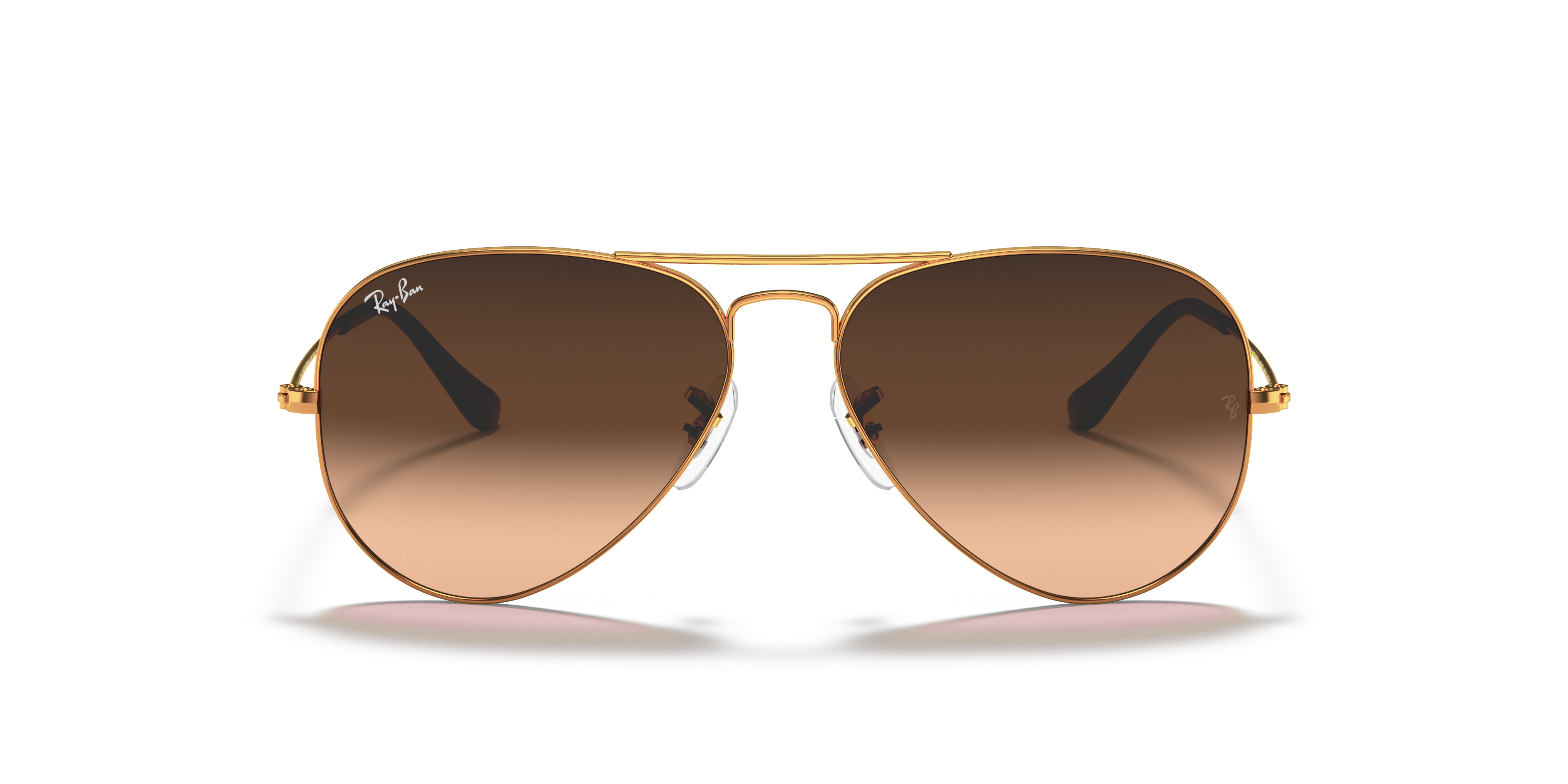 copper ray ban aviators