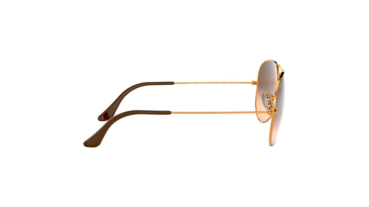 AVIATOR GRADIENT Sunglasses in Light Brown and Brown RB3025