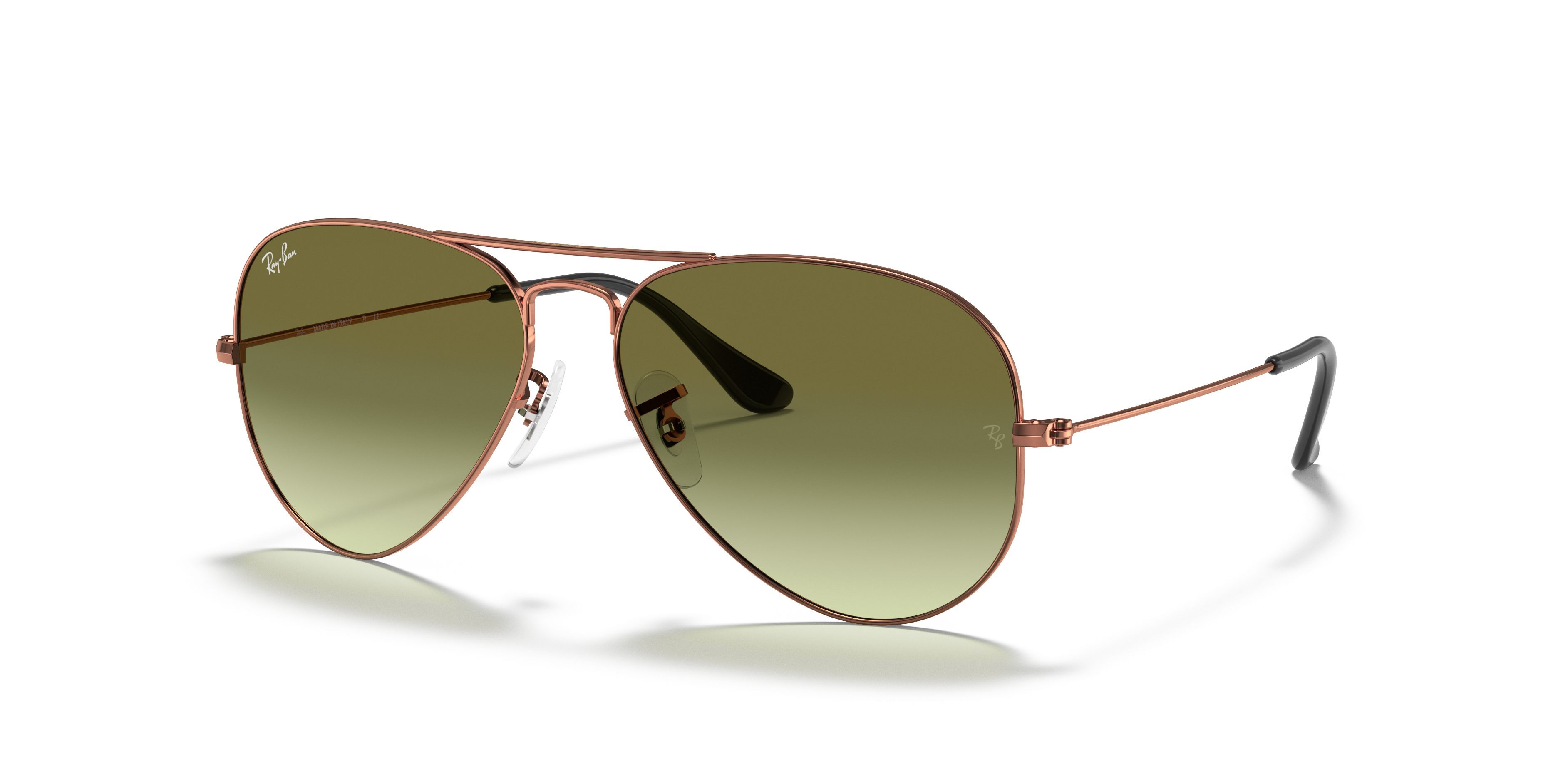 ray ban aviator silver polarized