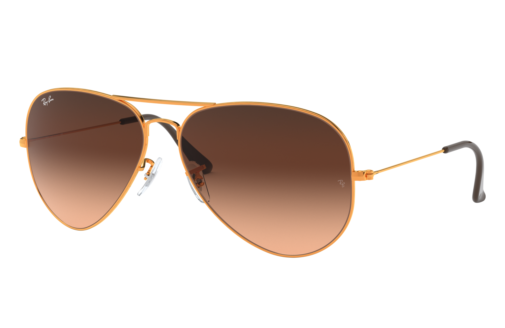 ray ban aviator gradient sunglasses