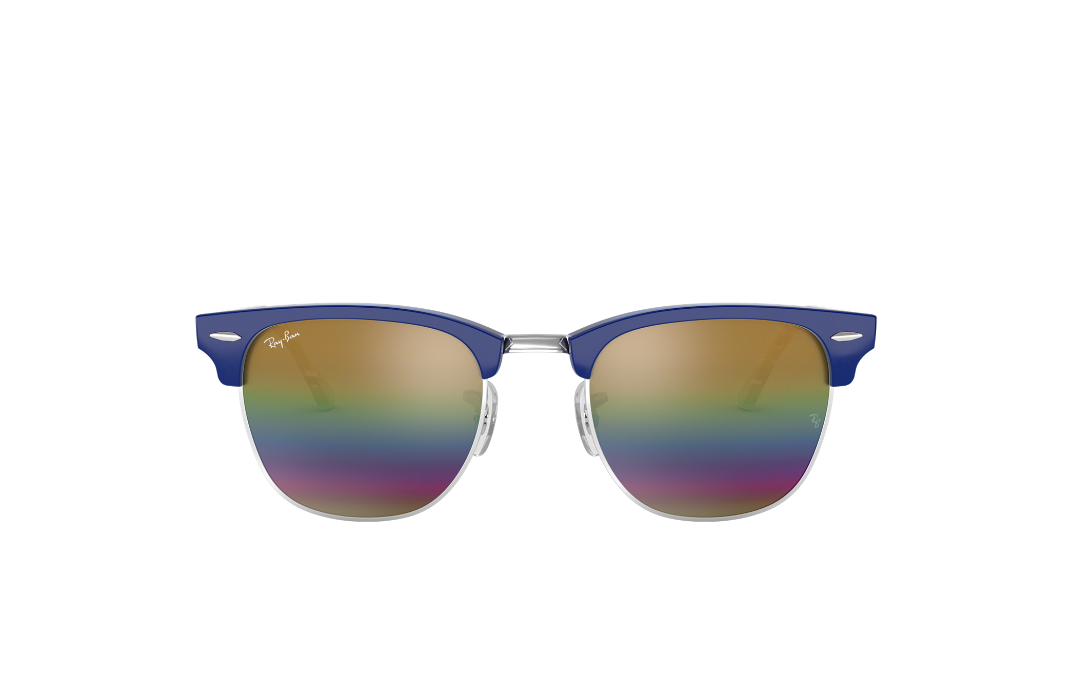 ray ban clubmaster multicolor