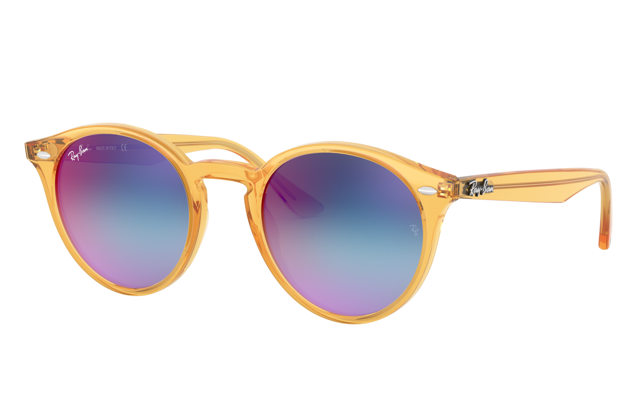 yellow frame ray ban sunglasses