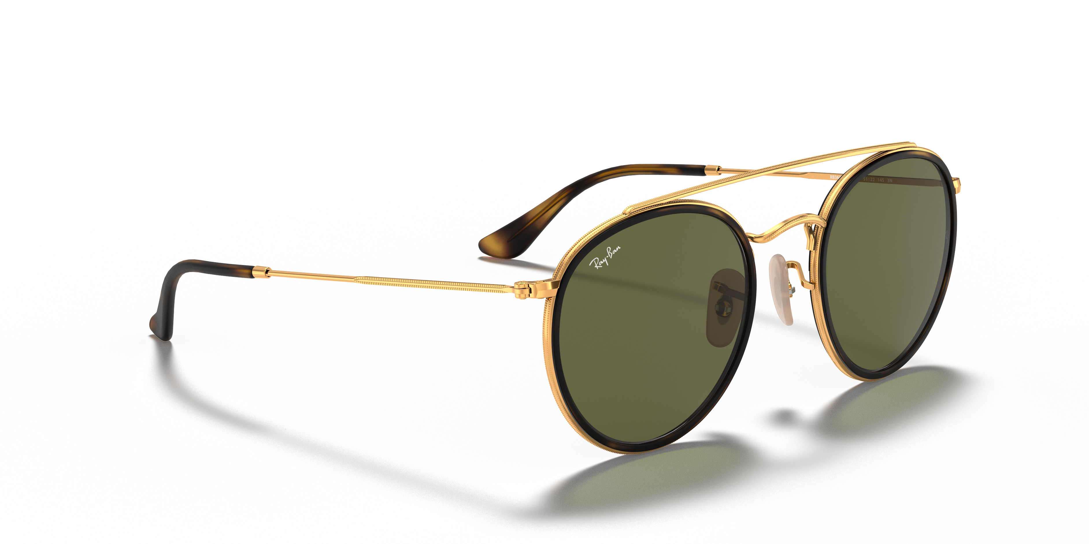 レイバン rayban RB3647N 未使用 サングラス ラウンド 黒ブラック