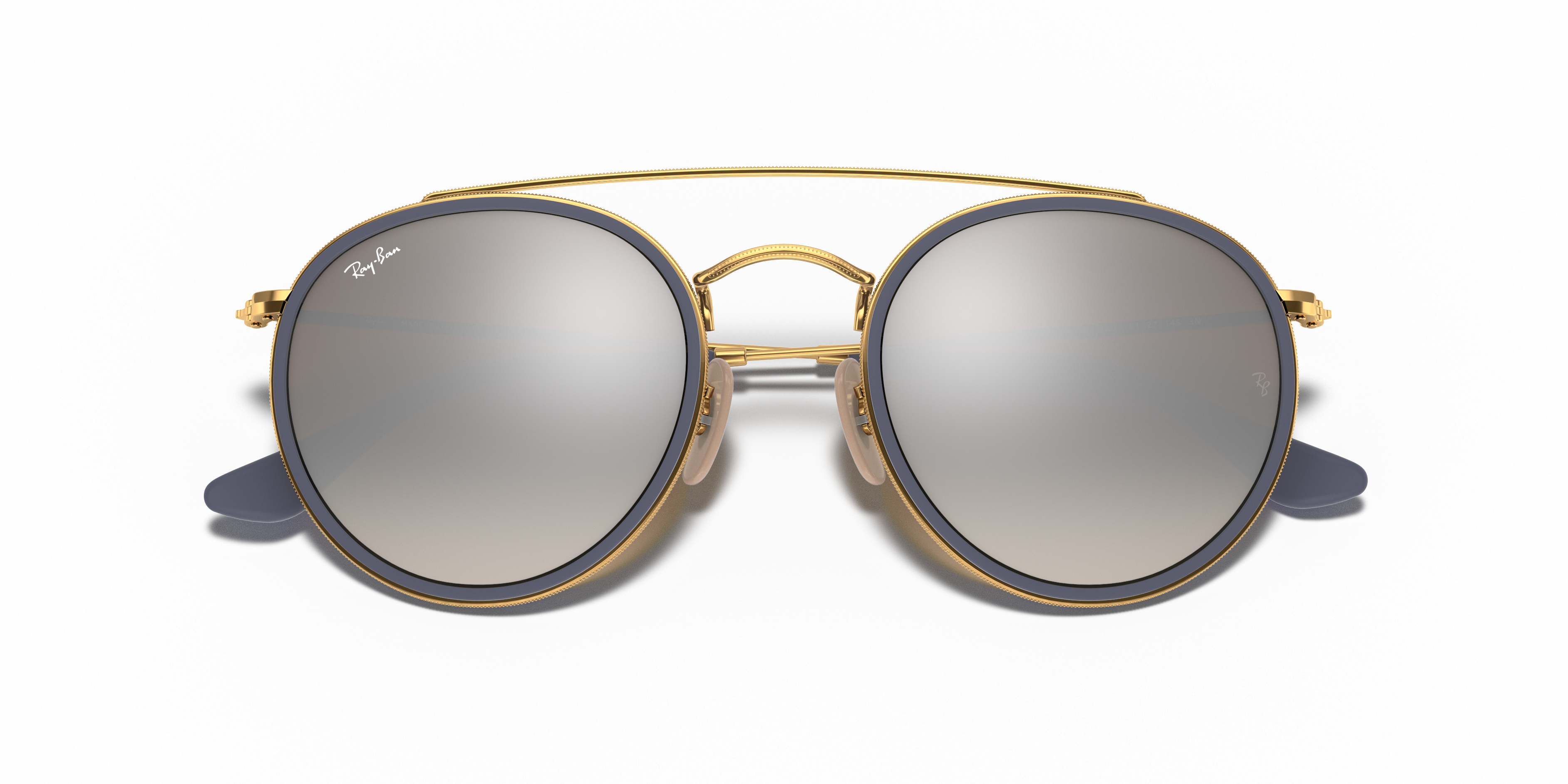 round ray ban double bridge