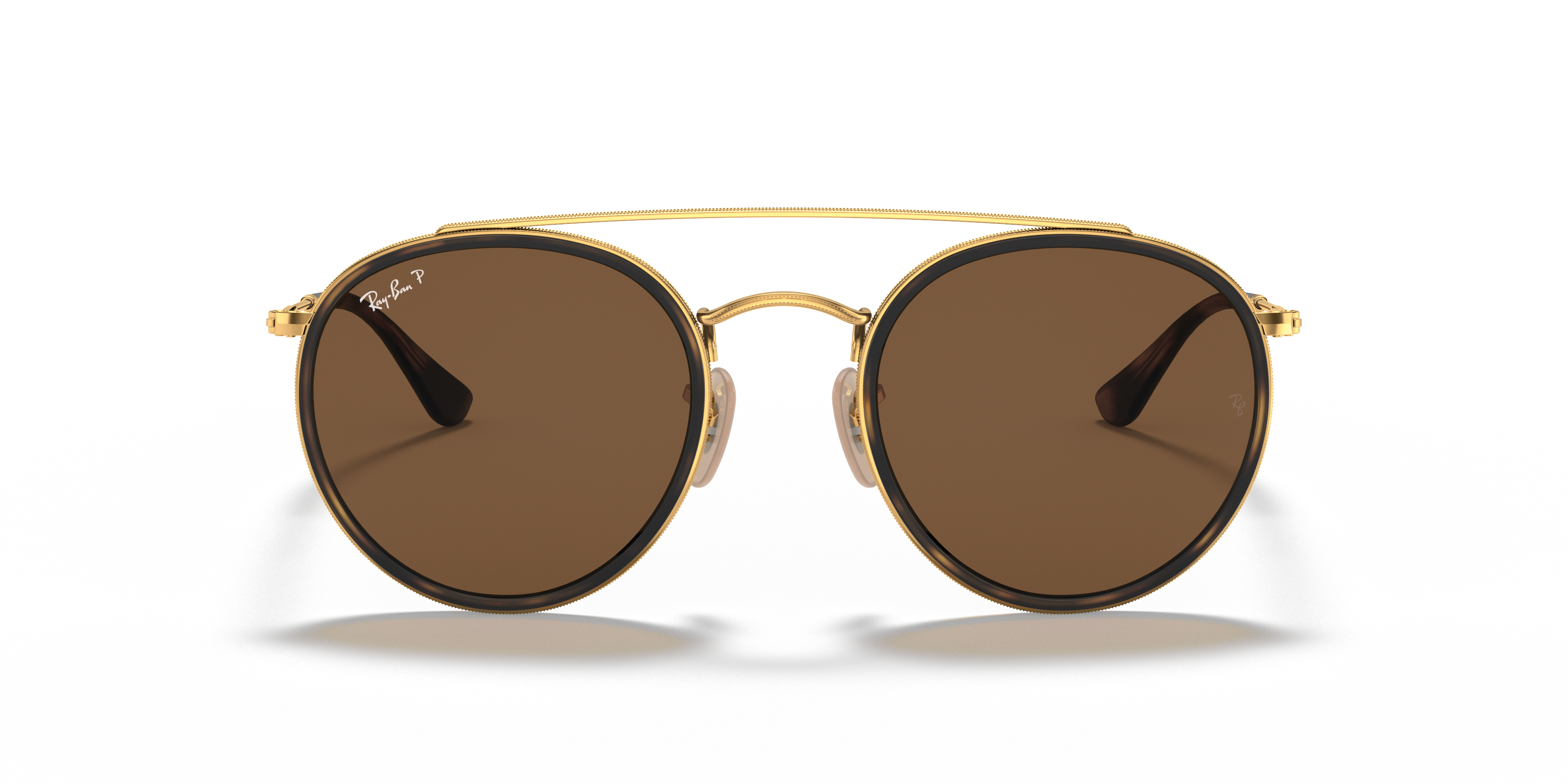 hexagonal double bridge ray ban