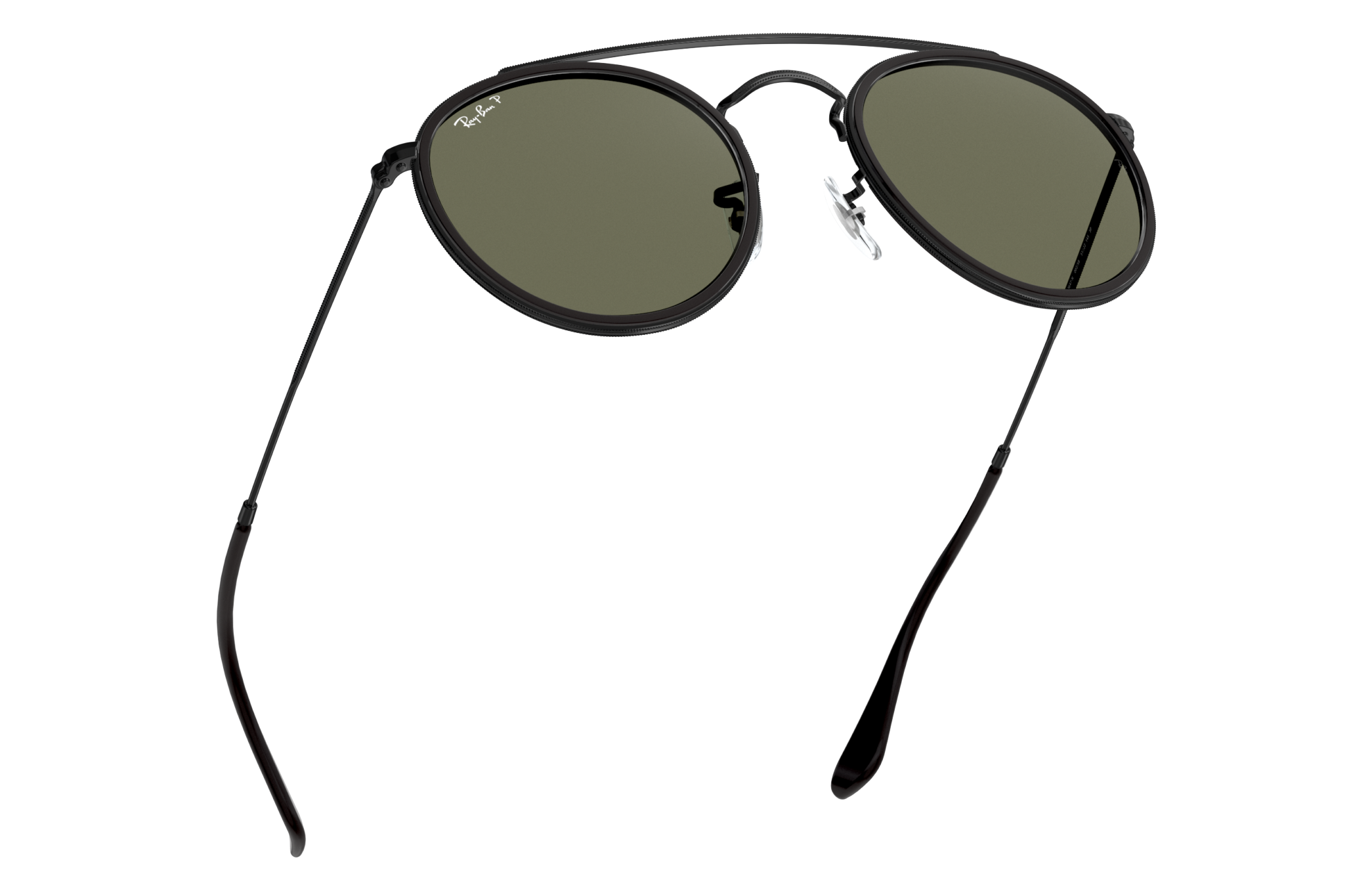 Emerson Modern One Bridge Square Men Retro Polarized Aviator | Black B –  Newnan Mercantile