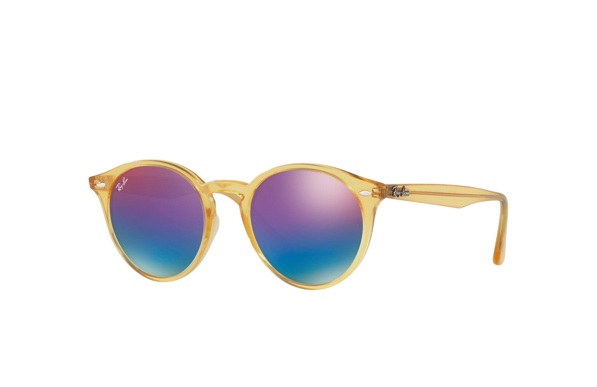 Yellow Sunglasses in Blue/Violet and Rb2180 | Ray-Ban®