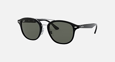 RB2183 Sunglasses in Black and Green Classic - RB2183 | Ray-Ban® display picture 2