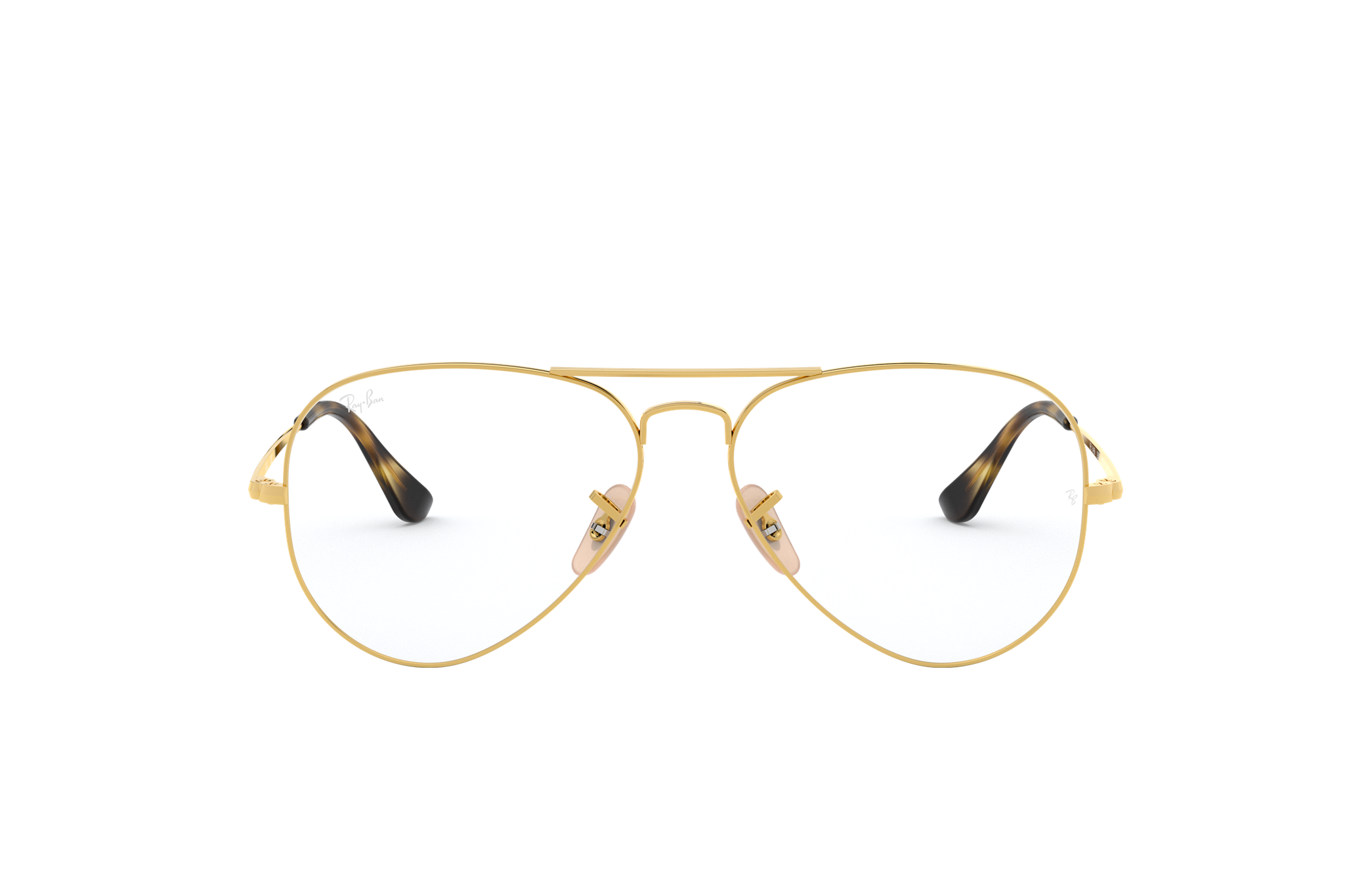 ray ban two tone glasses