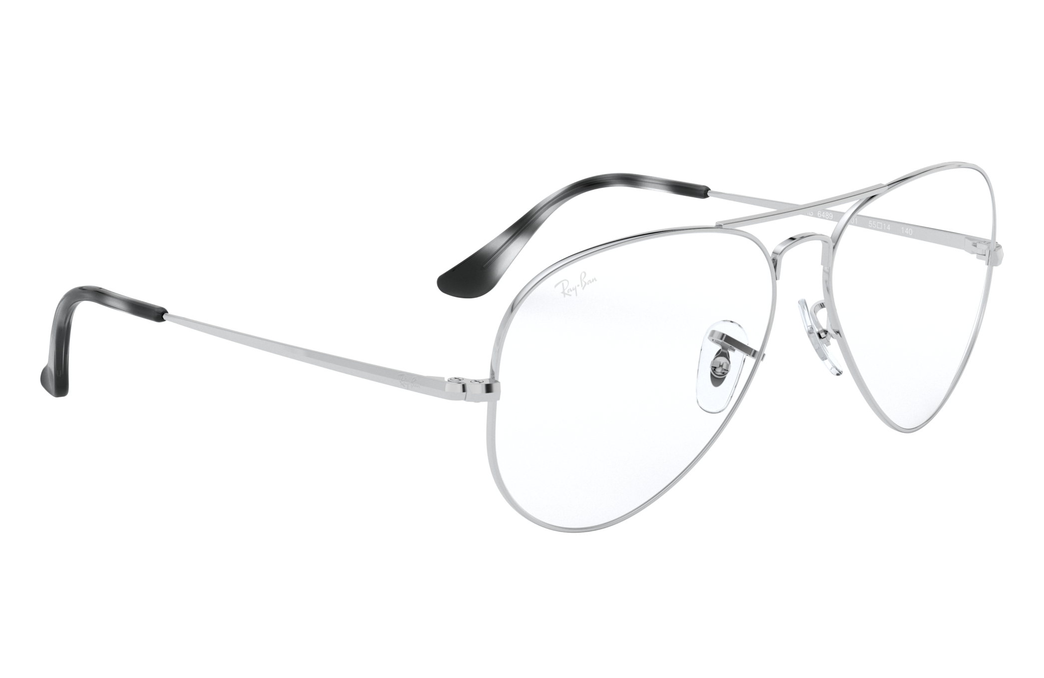Ray-BanRay-Ban occhiali aviator rx6489 in argento RX6489 2945 58 Marca 