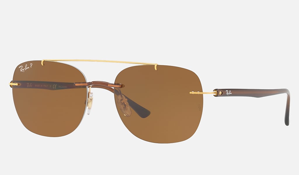 Uitdrukking Legacy Gaan wandelen Rb4280 Sunglasses in Brown and Brown | Ray-Ban®