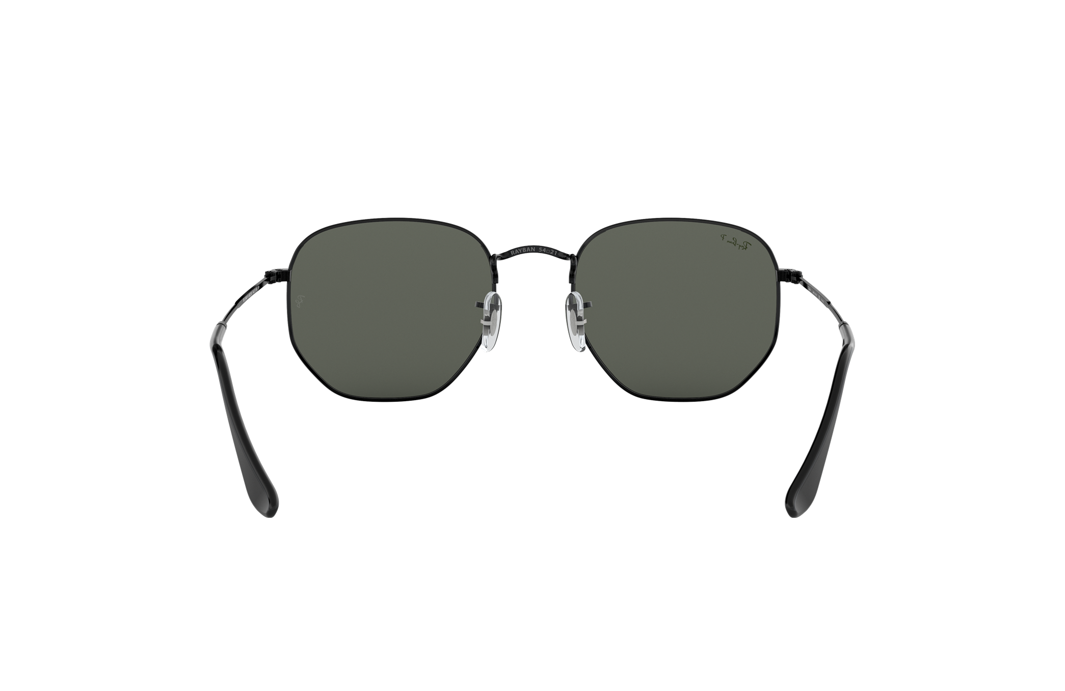 ray ban hexagonal black