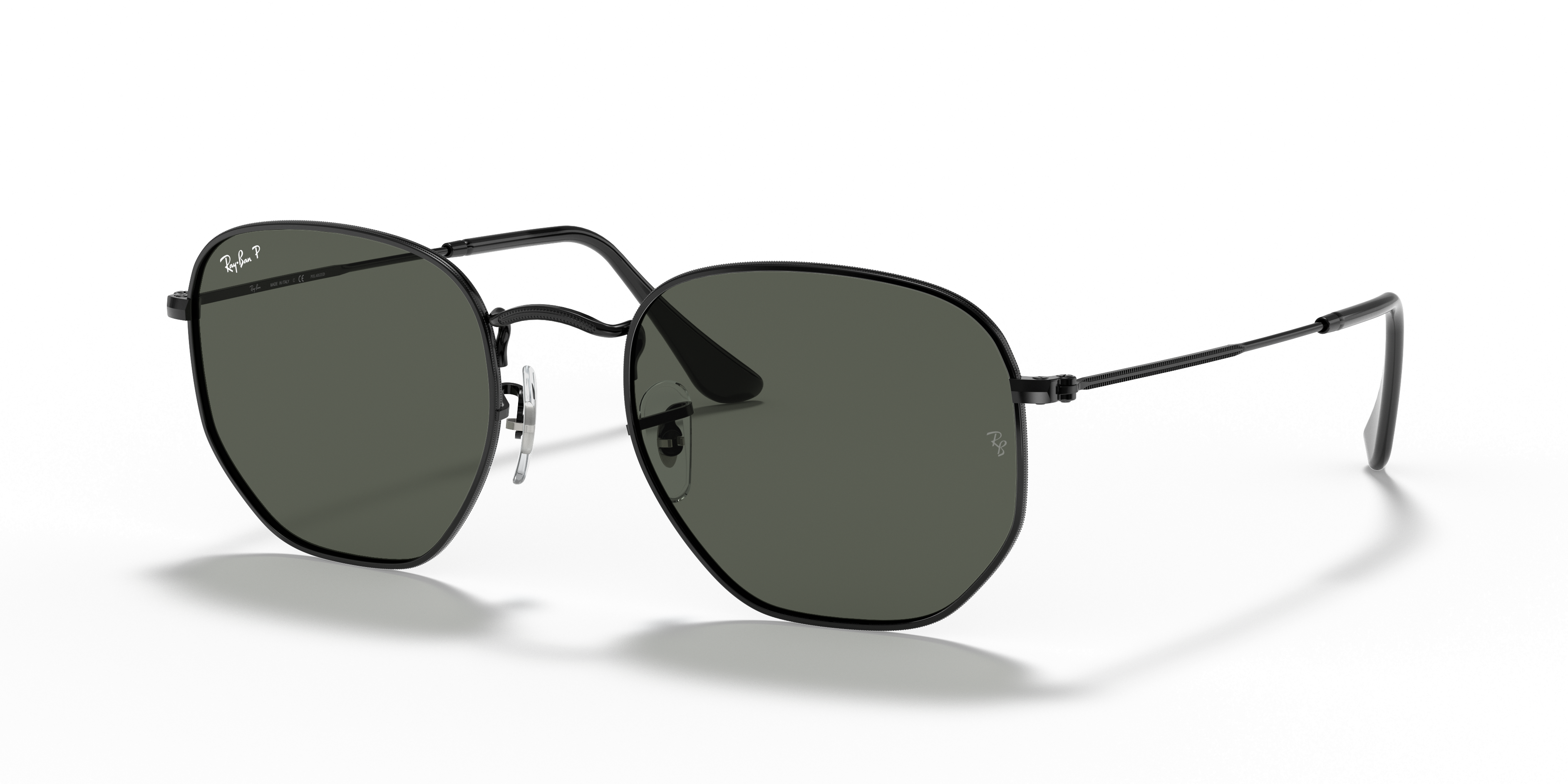 ray ban hexagonal grey