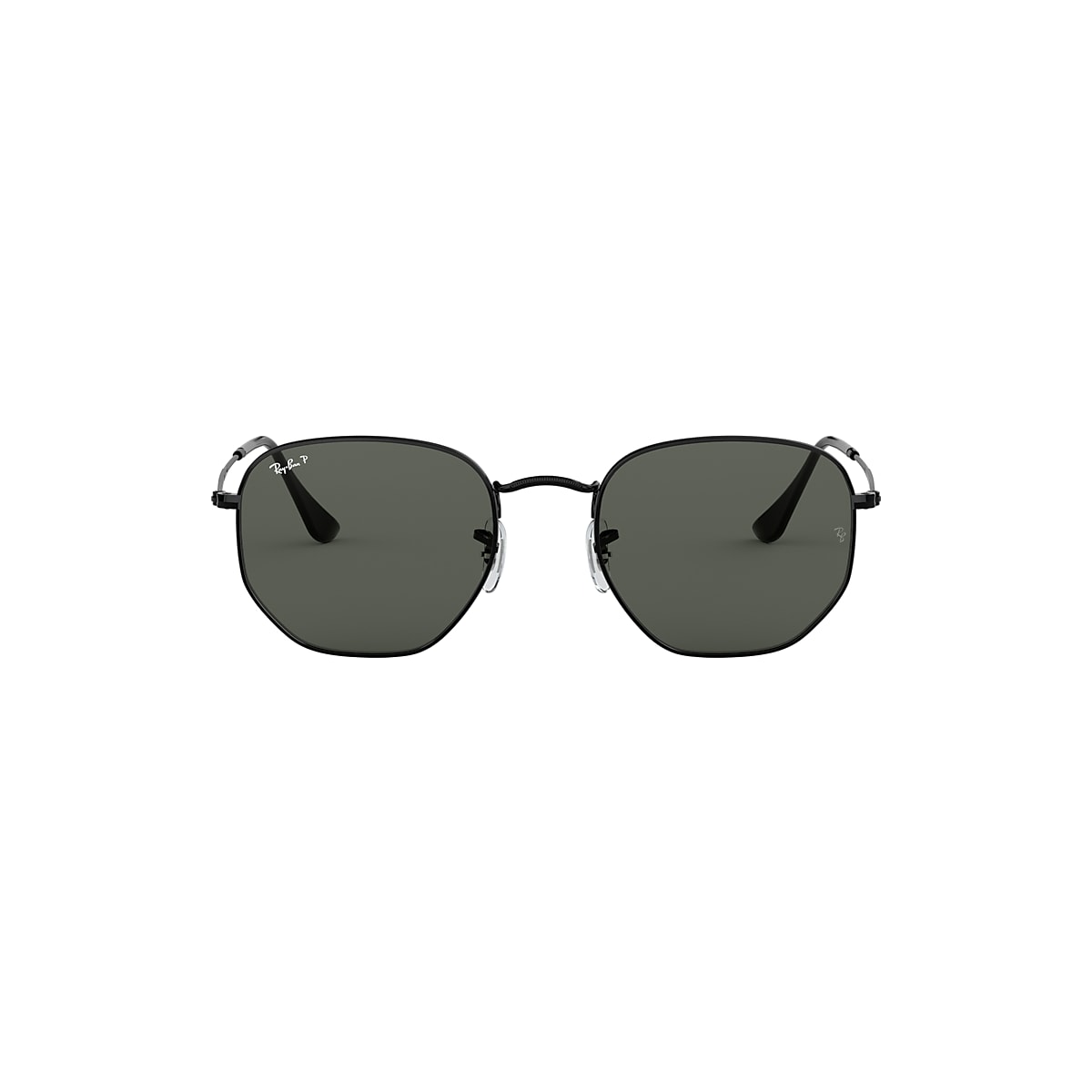 HEXAGONAL FLAT LENSES Sunglasses in Black and Green - RB3548N 